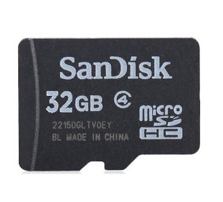 Sandisk Micro SD 32GB Class4(SDSDQM-032G-B35A) (микро - SD SanDisk 32 гб class4 (sdsdqm-032g-b35a))